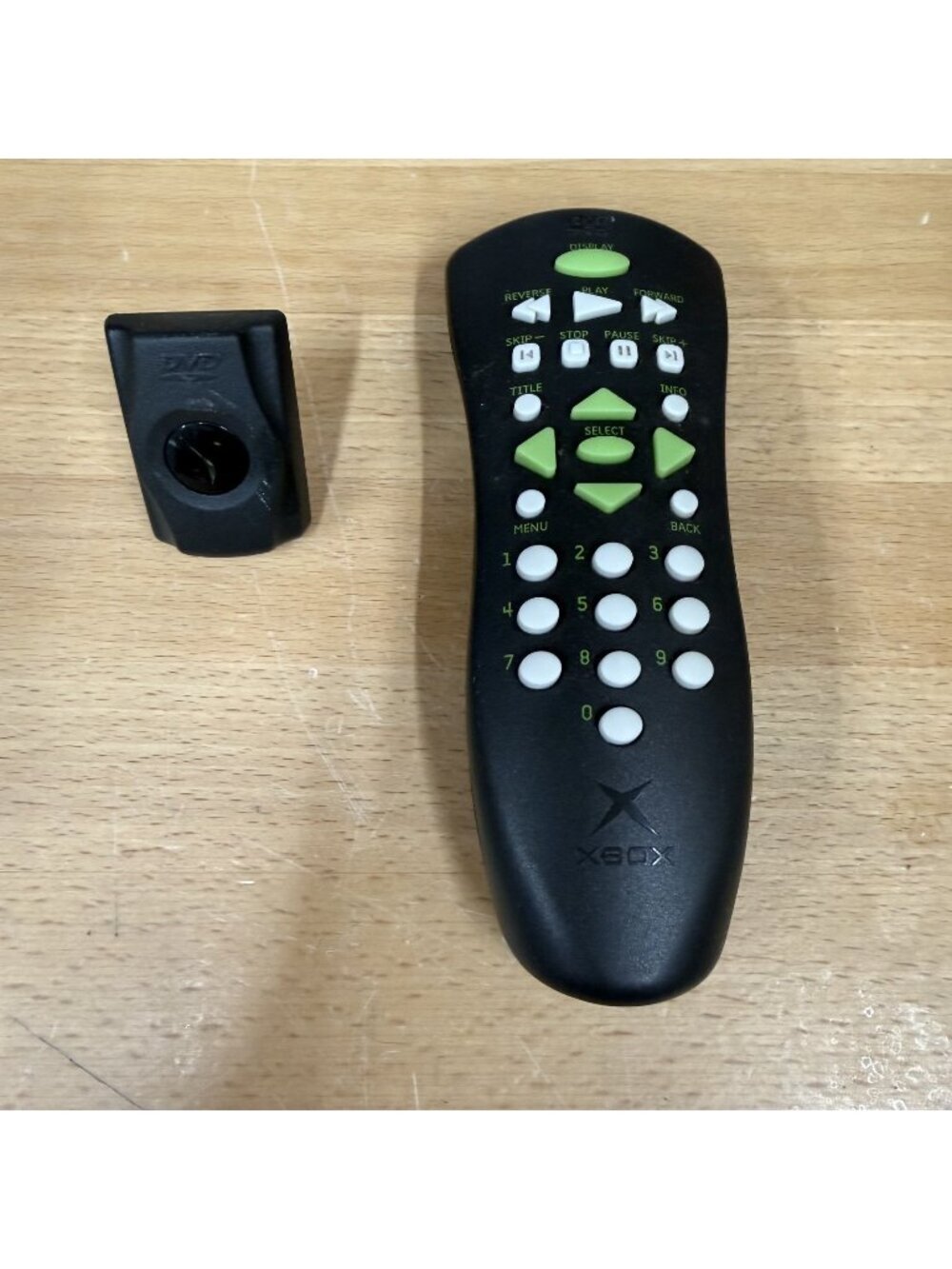 Original Xbox DVD Movie Playback Kit Wireless Remote & Dongle TESTED